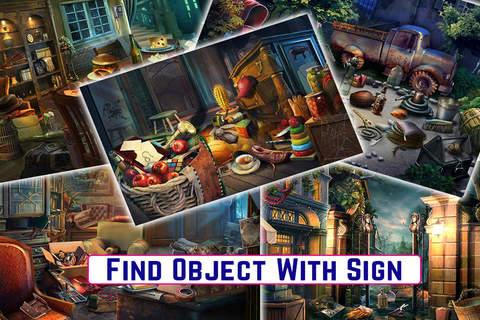 Find The Hidden Sign - Free Hidden Object screenshot 3