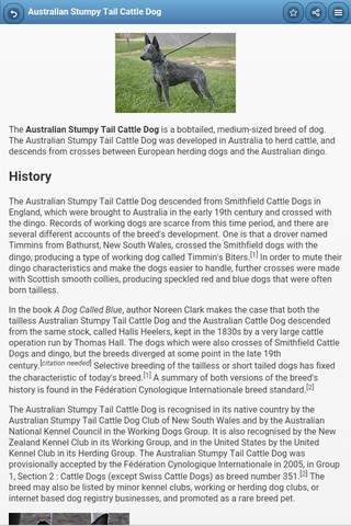 Directory of dog breeds screenshot 2
