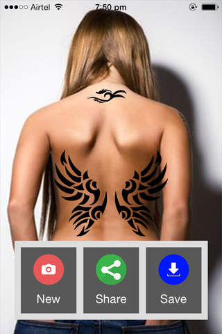 Virtual Tattoo screenshot 2