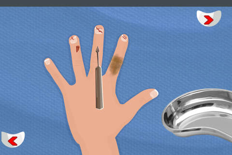 Finger Surgery - Crazy hand surgeon and doctor game screenshot 3
