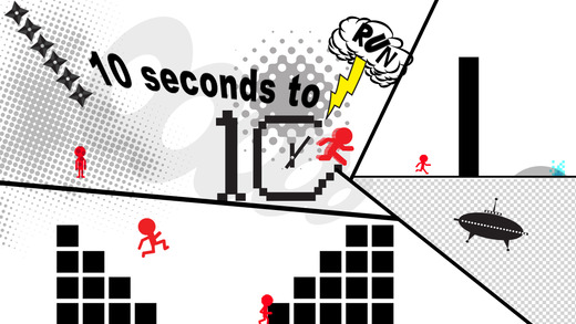 【免費遊戲App】10 seconds to run-APP點子