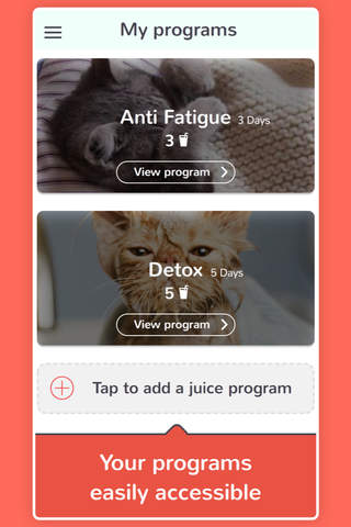 Vesta - Detox, Lose pounds & reboot your body fatigue easily with juice cure screenshot 2