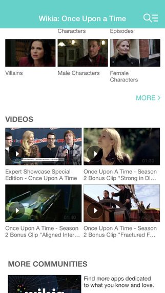 【免費書籍App】Wikia: Once Upon a Time Fan App-APP點子