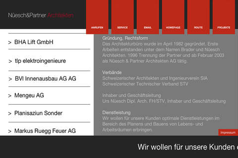 Nüesch & Partner Architekten screenshot 2