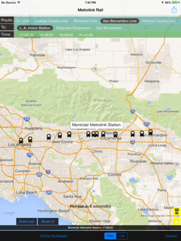 【免費交通運輸App】Metrolink Instant Route and Stop Finder and Trip Planner Pro-APP點子