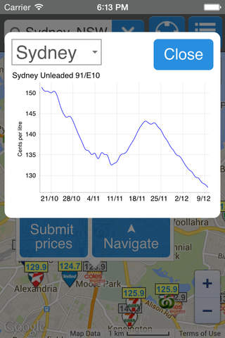 Petrol Spy Australia screenshot 2