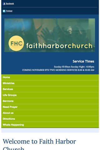 Faith Harbor Church screenshot 2