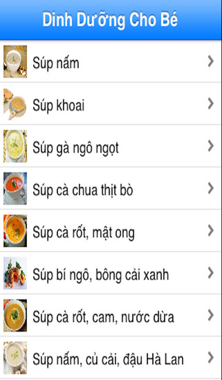 【免費生活App】Dinh Dưỡng Cho Bé-APP點子