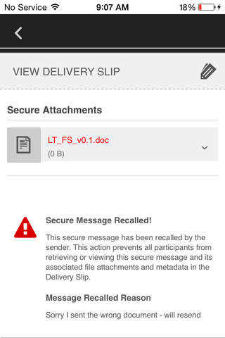 Secure Messaging screenshot 4