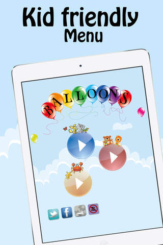 Funny Balloons: Pop Balloons and Bubbles for Kids screenshot 3