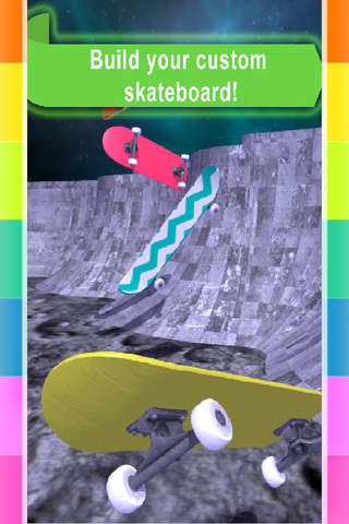 Moon Skate - PRO Skateboard game screenshot 2