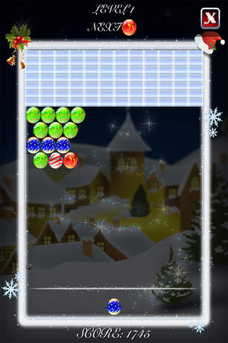 Christmas Bubble Shooter! screenshot 3