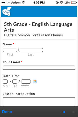 Digital Lesson Planner screenshot 2