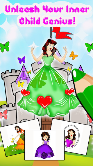 Princess Cinderella Colorbook Pro