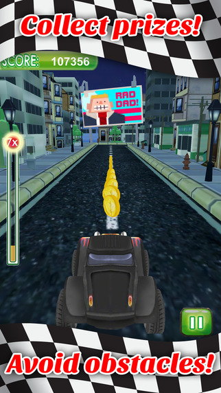 【免費遊戲App】Classic Hot Rod Street Bouncer - FREE - Furious Downtown Car Obstacle Race Game-APP點子