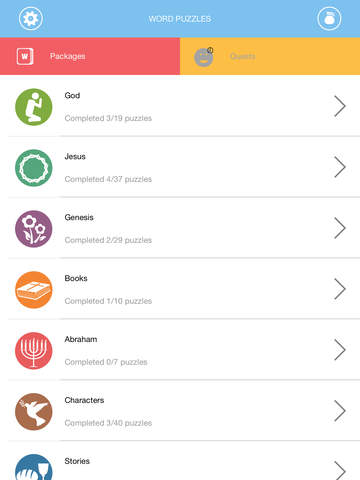 【免費遊戲App】Bible Word Search Puzzles - 1000's of Cross Words from the Holy Scriptures-APP點子