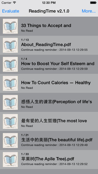 【免費書籍App】ReadingTime-APP點子