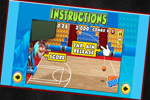 Basket Ball Kids Fun Game screenshot 4