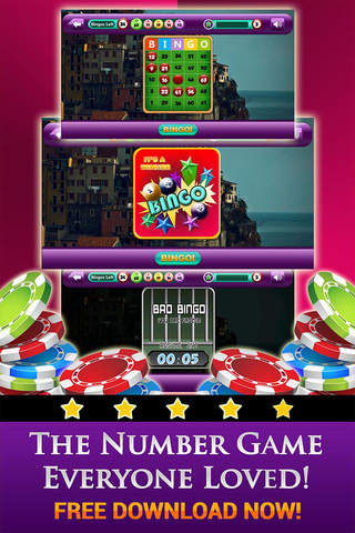 Bankroll 75 PLUS - Play no Deposit Bingo Game with Multiple Cards for FREE ! screenshot 3