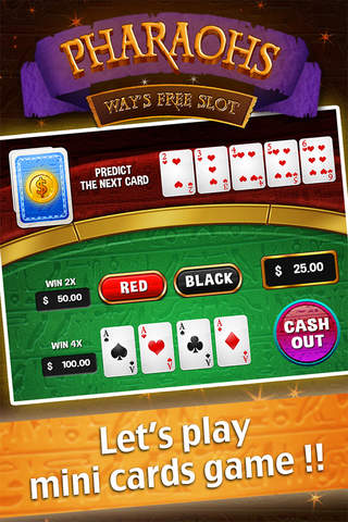 ` AAA Ancient Pharaoh’s Slots - Way to gold. Egypt Treasure Casino Slot Machines screenshot 2