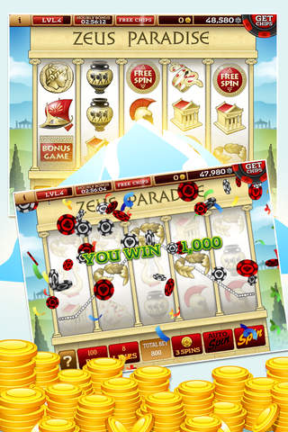 Slots of the Mountain Spirit - Indian style casino slots! screenshot 4