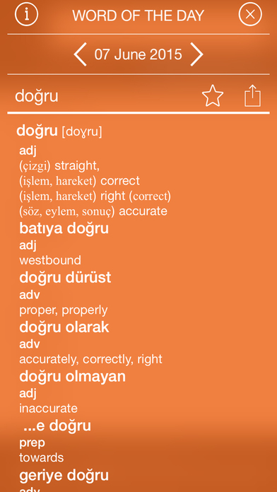 Collins Gem Turkish Dictionary screenshot 3