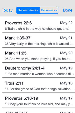 Bible Verse a Day - Daily Devotions for iPhone iPad and Apple Watch screenshot 2