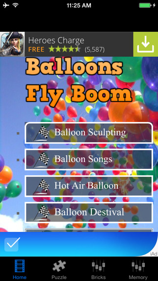 Balloons Fly Boom