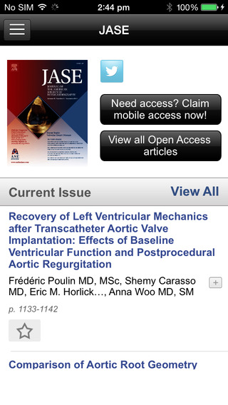 【免費醫療App】Journal of the American Society of Echocardiography-APP點子