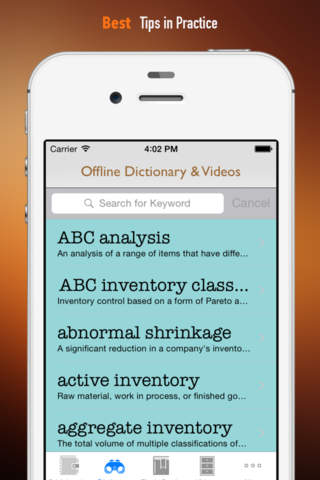 Inventory Control & Storage Management Quick Study Reference: Dictionary with Video Lessons screenshot 3