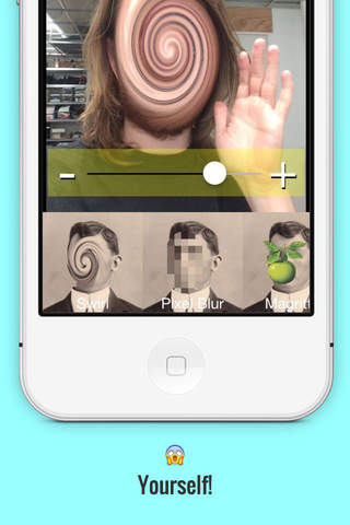 AnonyFace: the anti-selfie app – filters for your face! screenshot 3