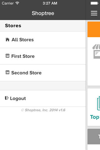 Shoptree Dashboard screenshot 2