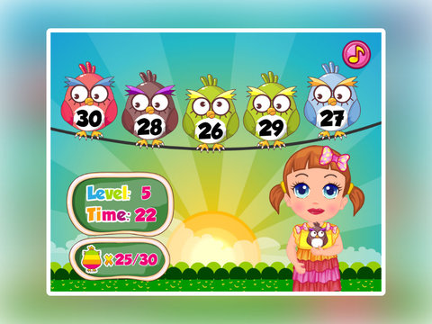 【免費遊戲App】Baby Seven Bird Cruncher-APP點子