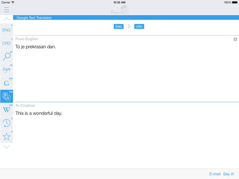 【免費教育App】Croatian English Dictionary and Translator (Hrvatsko - engleski rječnik)-APP點子
