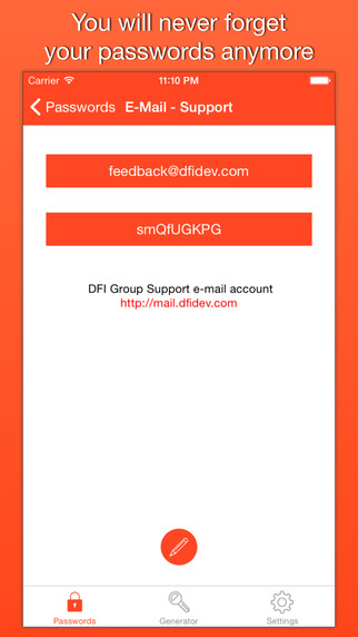 【免費生產應用App】iPassworder Deluxe - Free version of Password Manager-APP點子