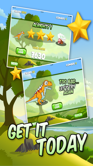 【免費遊戲App】Dinosaur Jump Jurassic Island Hunter - Dino Double Dash FREE-APP點子