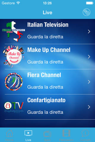 Italian Television screenshot 2
