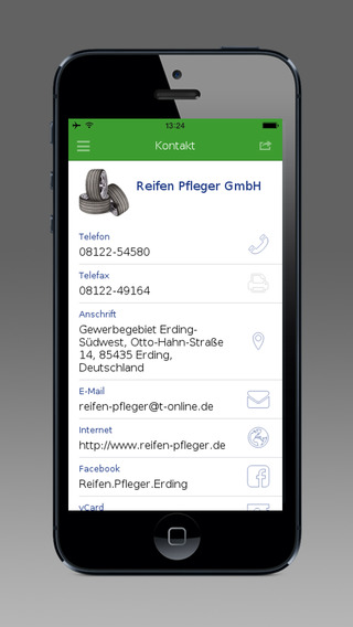 【免費商業App】Reifen Pfleger GmbH-APP點子