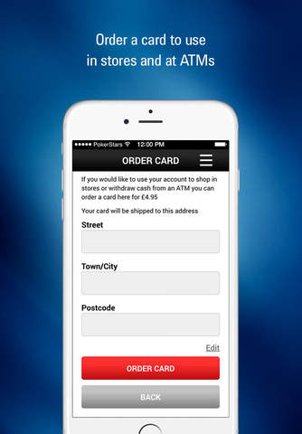 Starscard Mobile App – PokerStars Free Deposit and Payment Card screenshot 4