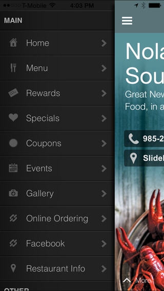 【免費生活App】NOLA Southern Grill-APP點子