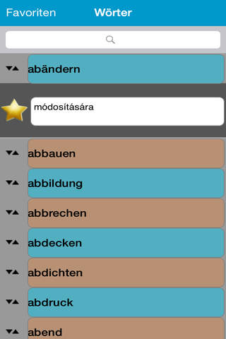 Ungarisch Wörterbuch screenshot 3