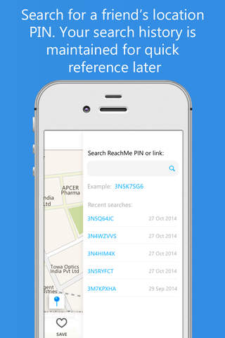 ReachMe: Instant Location Sharing screenshot 2