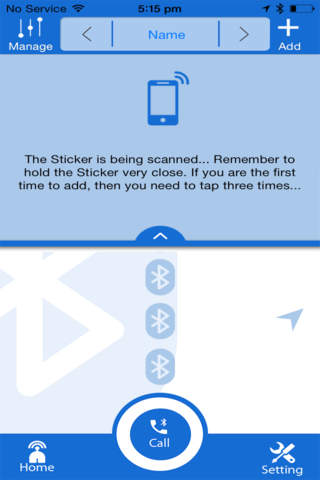 Sticknifind Bluetooth screenshot 2