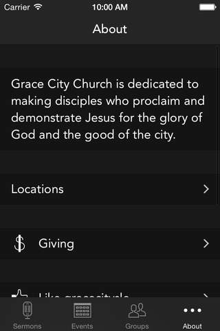 Grace City Church Salt Lake City - Sermons, Community Groups, Events and Giving screenshot 3
