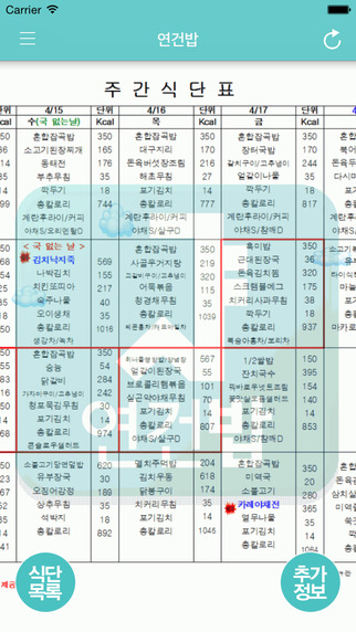 【免費生活App】NEW 서울대 연건밥 - 연건캠퍼스 식단앱, 식단표-APP點子