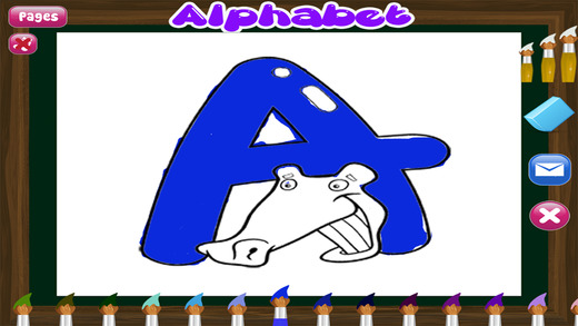 免費下載遊戲APP|ABC Alphabet and Numbers Coloring Book -Teach Preschoolers using Creativity FREE app開箱文|APP開箱王