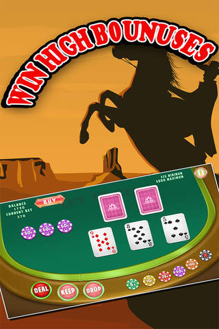 Let Em Ride Poker With Cowboys - Live The Western Card's Style screenshot 2