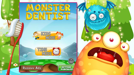 A Silly Monster Dentist 2 Brushing Teeth and Operate Now Dental Filling Surgery Game