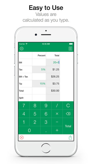 【免費財經App】Tips HD Pro - Easy Tip Calculator-APP點子