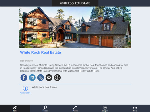 【免費工具App】White Rock Real Estate-APP點子